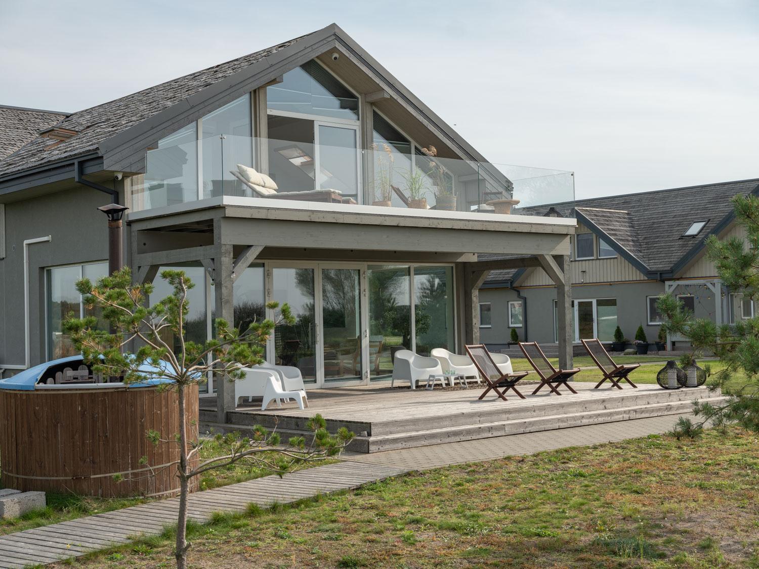 Skrablas Boutique Hotel Rucava Buitenkant foto
